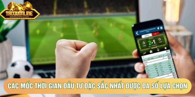 Các mốc thời gian đầu tư đặc sắc nhất được đa số lựa chọn